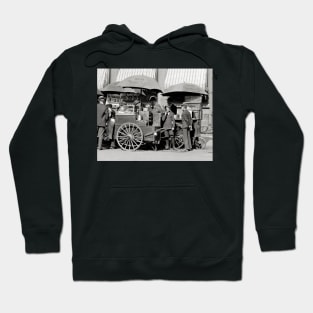 New York City Lunch Carts, 1906. Vintage Photo Hoodie